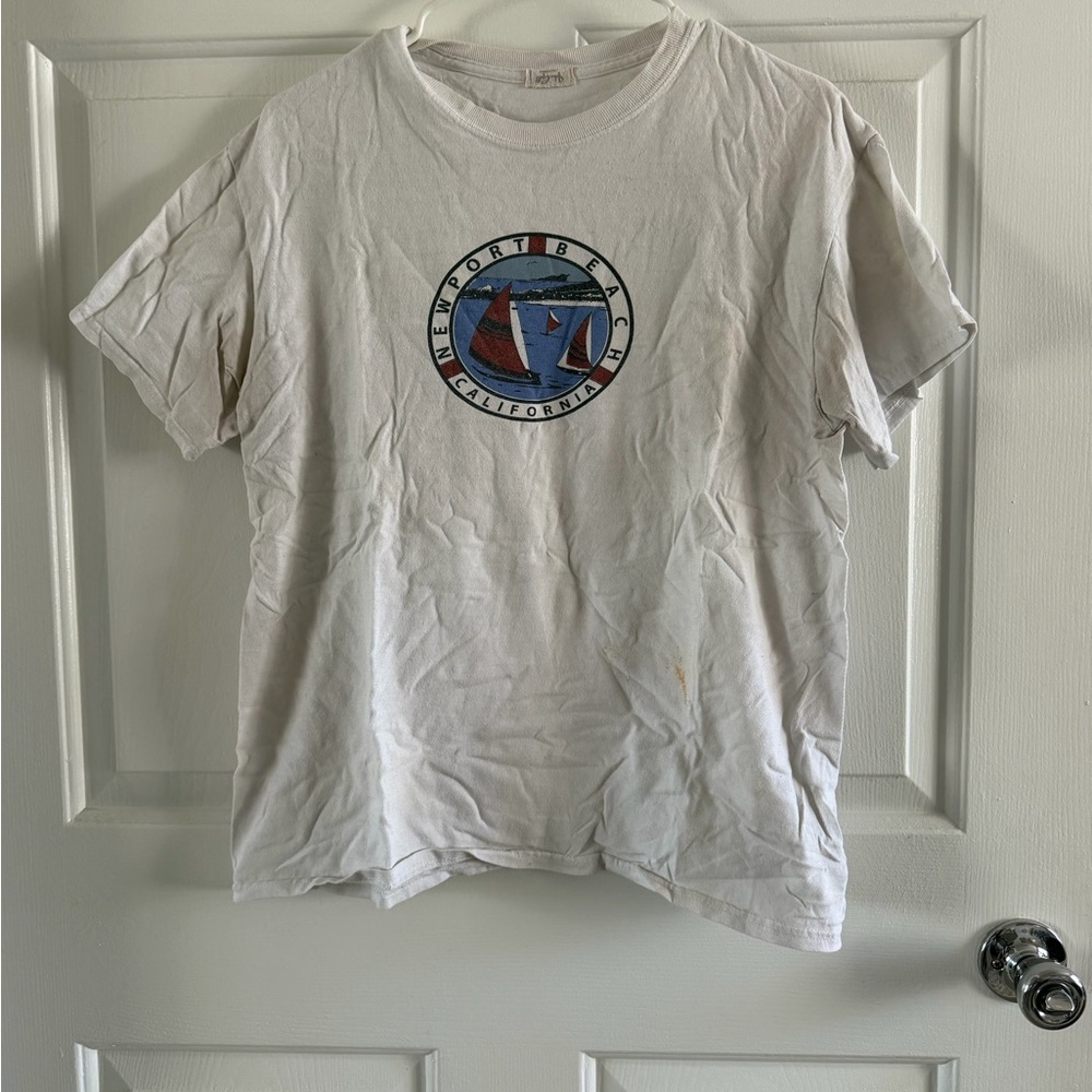 Brandy Melville Light Gray T-Shirt